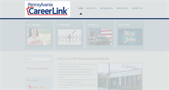 Desktop Screenshot of careerlinkpottsville.org