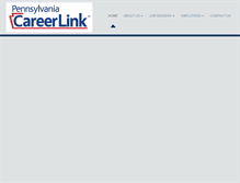 Tablet Screenshot of careerlinkpottsville.org